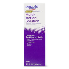 Equate Hard Contact Lens Multi-Action Solution, 3.5 Fl. Oz.