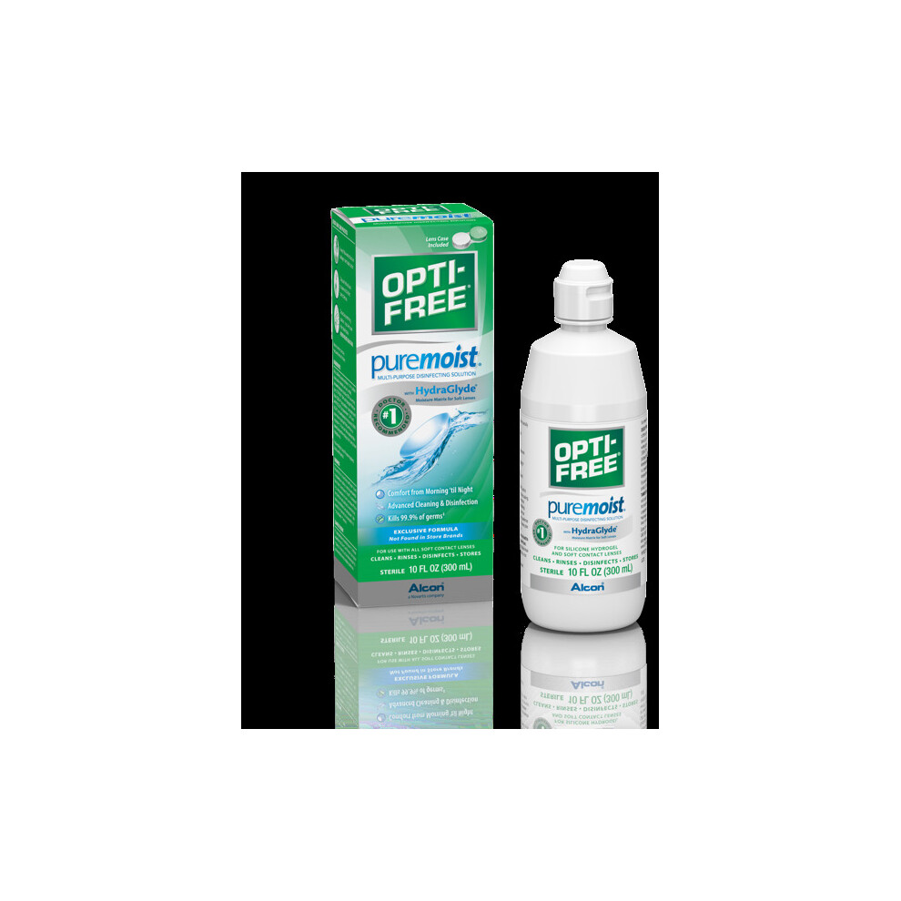 Opti-Free Puremoist Multi-Purpose Contact Lens Solution, 10 Fl Oz