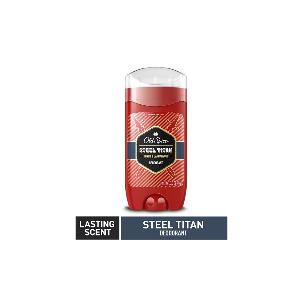 Old Spice Antiperspirant Deodorant for Men, Steel Titan 3 Oz.