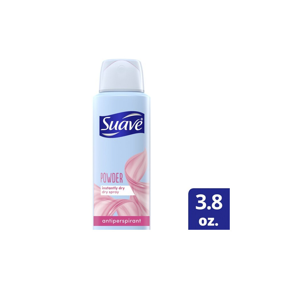 Suave Dry Spray Antiperspirant Deodorant Powder Fresh 3.8 Oz.