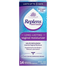 Replens, Hidratante Vaginal de Longa Duração, Conjunto de 2 Peças