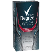 Degree, Männer, Klinische Schutz, Antitranspirant-Deodorant, Weiches Feststoff, Sport-Stärke, 1,7 oz (48 g)