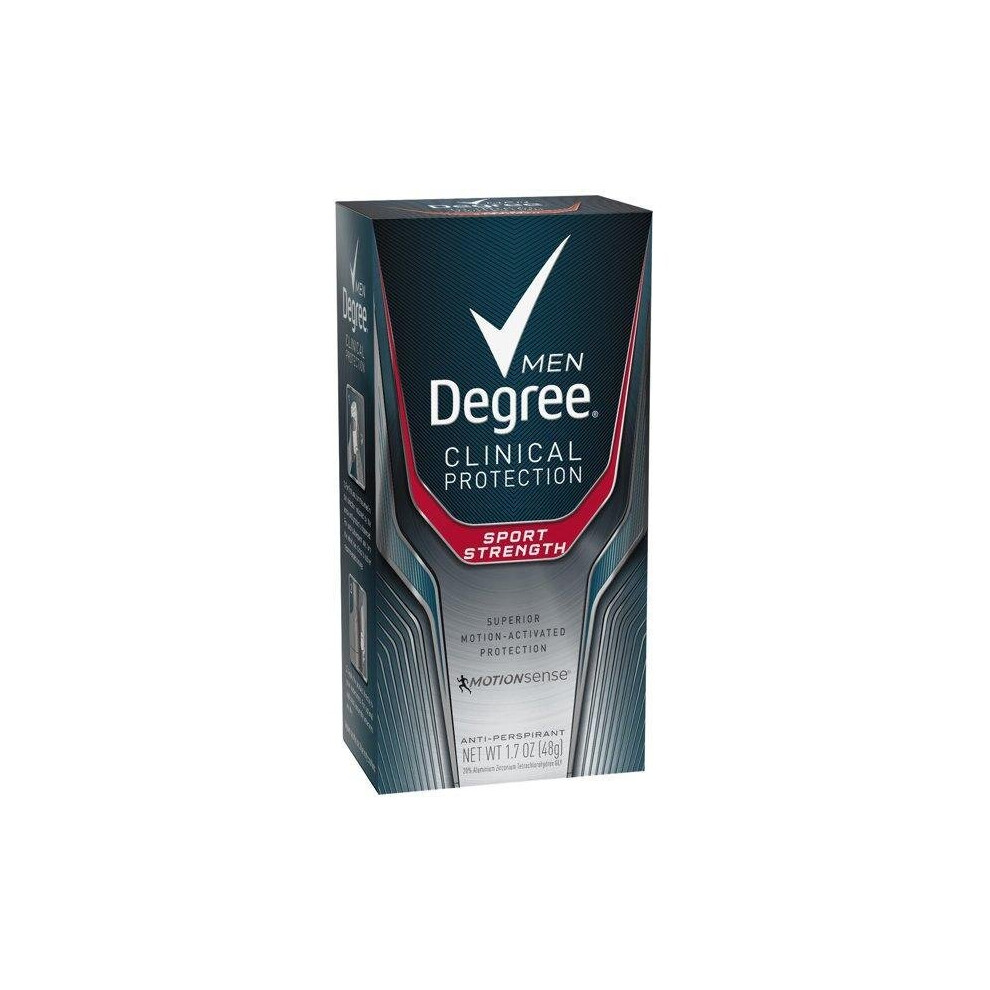 Degree Men Clinical Sport Strength Antiperspirant Deodorant, 1.7 Oz