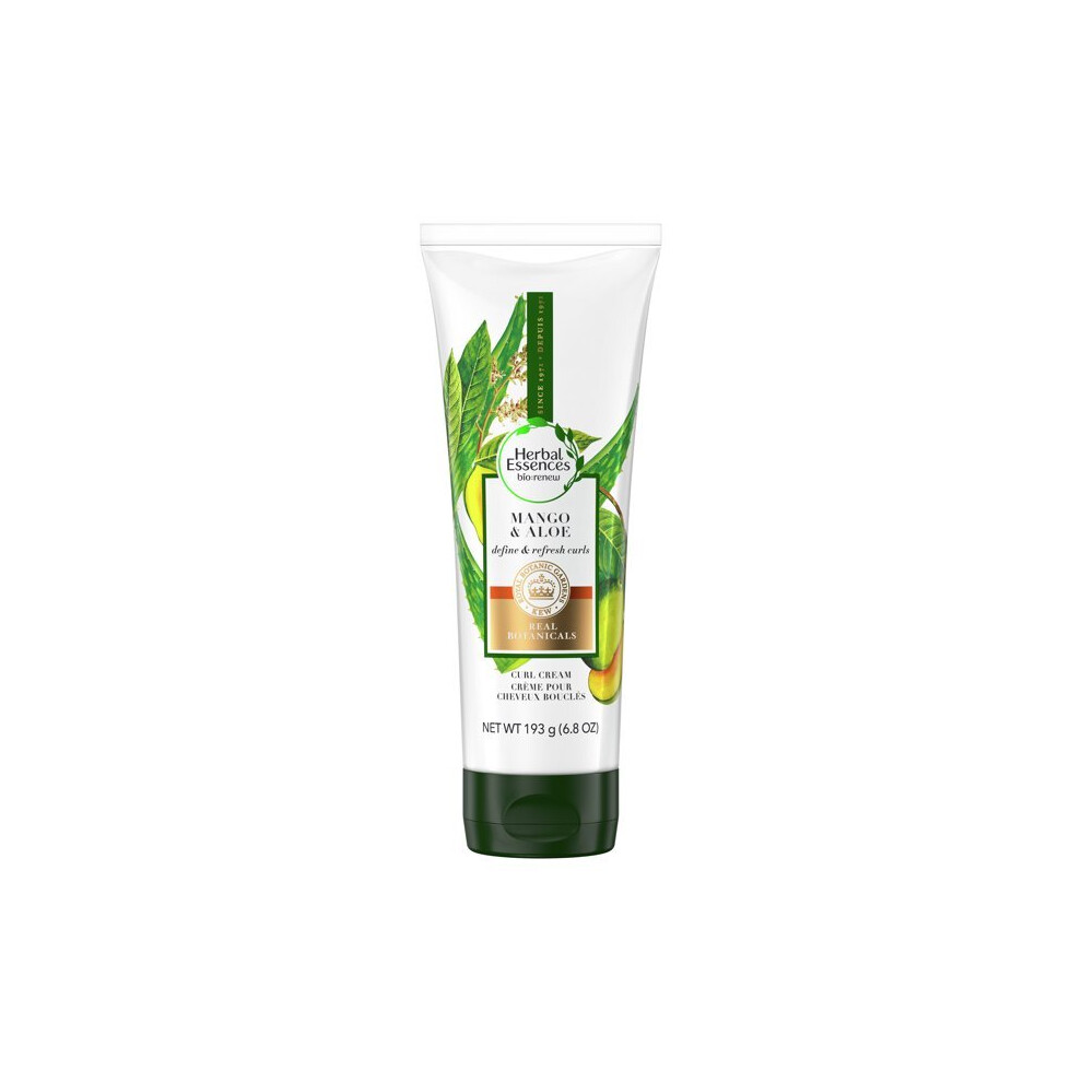 Herbal Essences Bio:Renew Curl Cream, Aloe and Mango, 6.8 oz