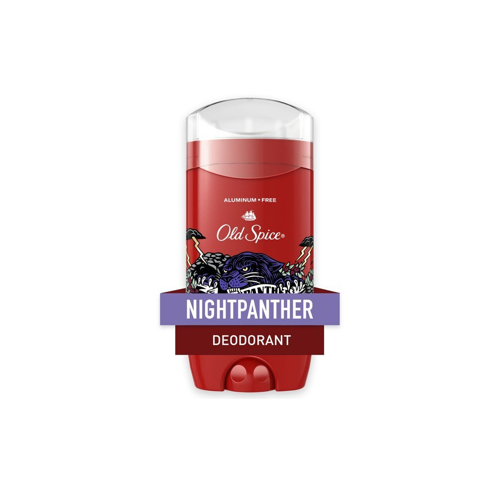 Old Spice Deodorant for Men, Aluminum Free, NightPanther, 3.0 Oz