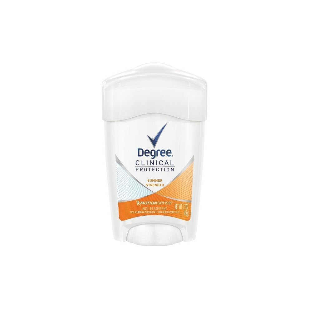 Degree Women Summer Strength Clinical Antiperspirant Deodorant, 1.7 Oz