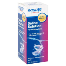 Equate Sensitive Eyes Saline Solution, 12 oz