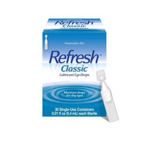 Refresh Classic Lubricant Eye Drops Single - Use Containers 30 Each