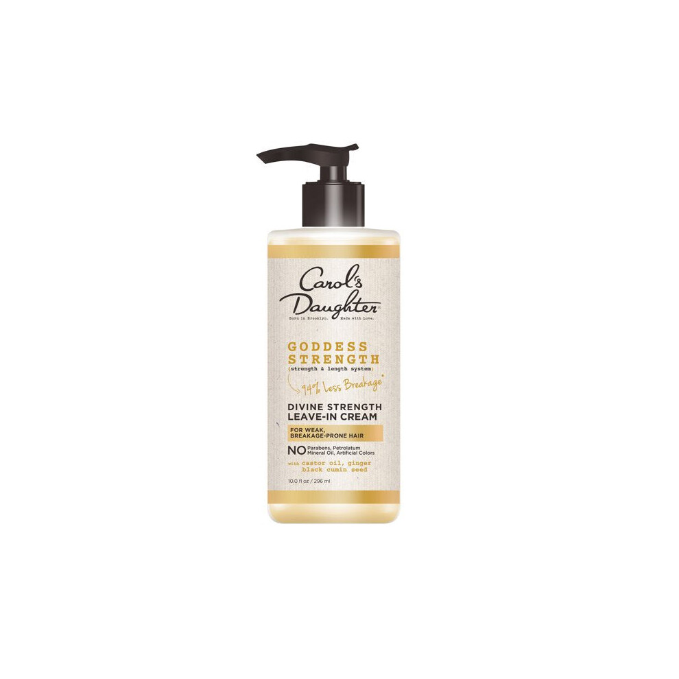 Photos - Hair Product Carol's Daughter Goddess Strength Divine Leave-In Conditioner with Castor Oil, 10 fl oz — Strengthens & Reduces Breakage