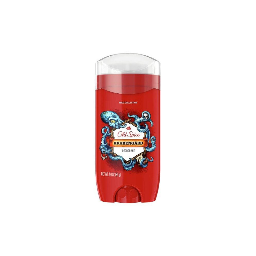 Old Spice Wild Collection KrakengÃ¤rd Scent Deodorant for Men, 3 oz