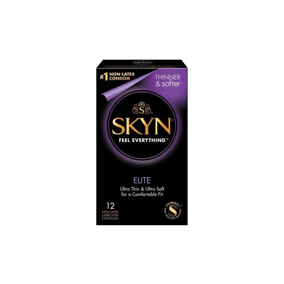 Skyn Elite Non-Latex Condoms, 12 Count