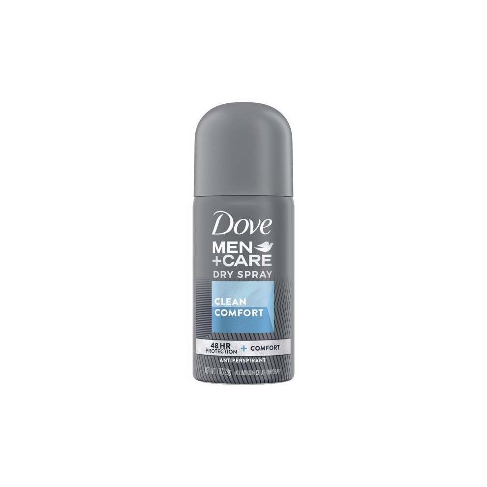 Dove Men+Care Dry Spray Antiperspirant Deodorant Clean Comfort 1 Oz.