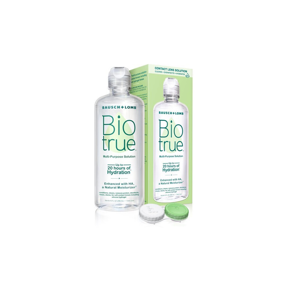 Biotrue Multi-Purpose Contact Lens Solution–from Bausch + Lomb– 10 fl oz (296 mL) Bottle