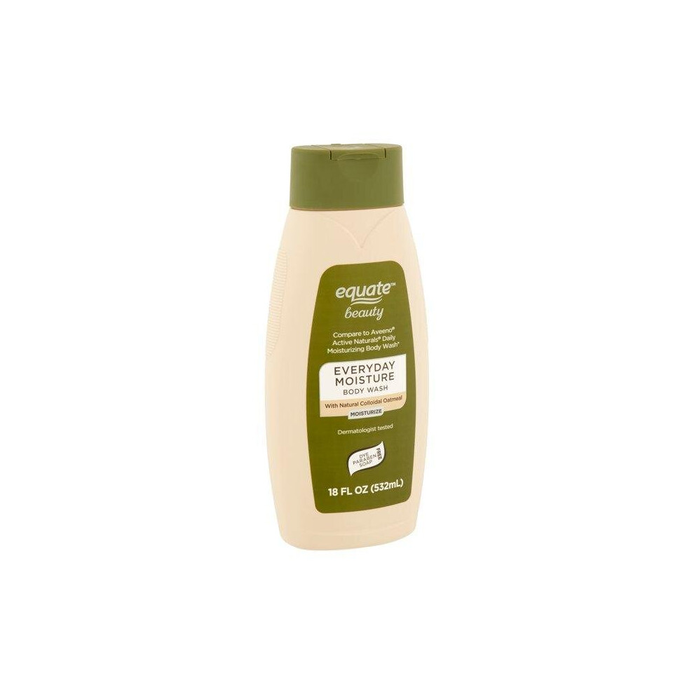 Equate Beauty Everyday Moisture Body Wash, 18 Fl Oz