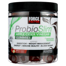 Force Factor, ProbioSlim, Apfel-Zitronensaft-Gummies, 120 Gummies