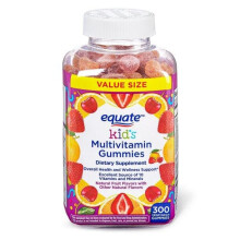 Equate Kid's Multivitamin Vegetarian Gummies Value Size, 300 count