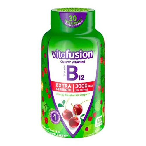 Vitafusion Extra Strength Vitamin B12 Gummies, 120ct