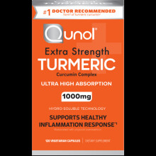 Qunol, Turmeric, Curcumin Complex, Extra Strength, 1,000 mg, 120 Vegetarian Capsules (500 mg per Capsule)