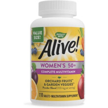 Nature's Way, Alive! Multivitamine Complète Femmes 50+, 110 Comprimés