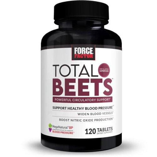 Force Factor, Total Beets‚Ñ, Powerful Circulation Support, 120 Tablets