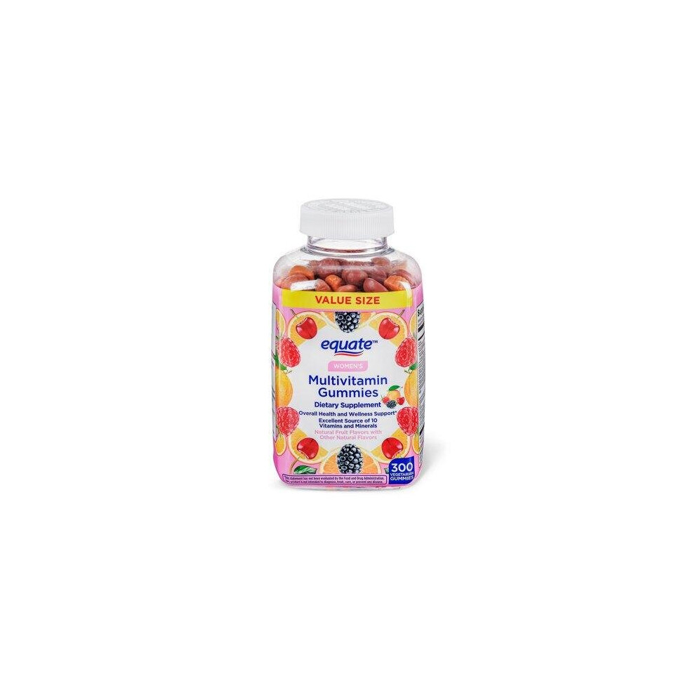 Equate Women's Multivitamin, 300 Vegetarian Gummies