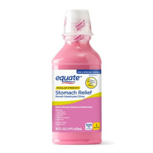 Equate Upset Stomach Relief Bismuth Liquid, 16 oz
