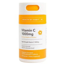 Health By Habit Vitamin C, High Strength 1000mg, 60 Capsules