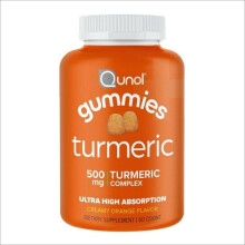Qunol, Ingwer-Kurkumin-Komplex, Reichtangerine, 60 Gummibärchen (250 mg pro Gummibärchen)