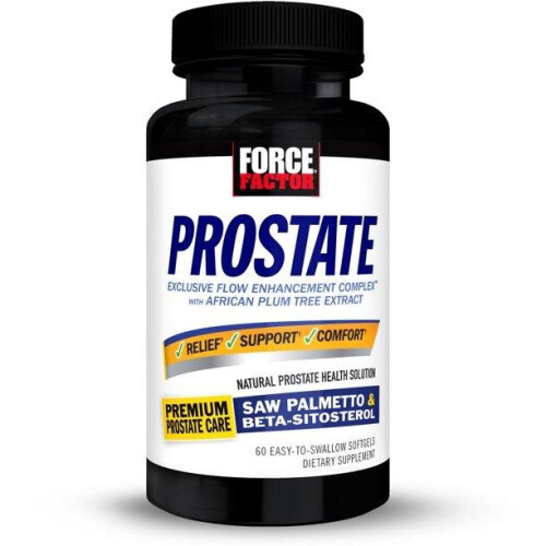Force Factor PROSTATE — 60 Softgels