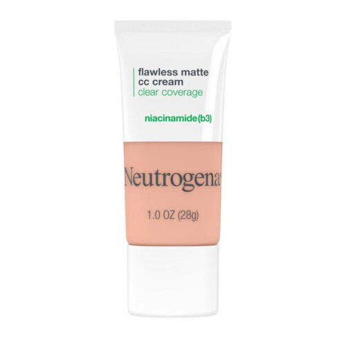Neutrogena Neutrogena Clear Coverage Flawless Matte CC Cream, Vanilla 3.0, 1 oz