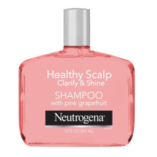 Neutrogena Exfoliating Healthy Scalp Clarify & Shine Shampoo rasvoittuville hiuksille ja pnahalle jnnksi estv shampoo vaaleanpunaisen greipin