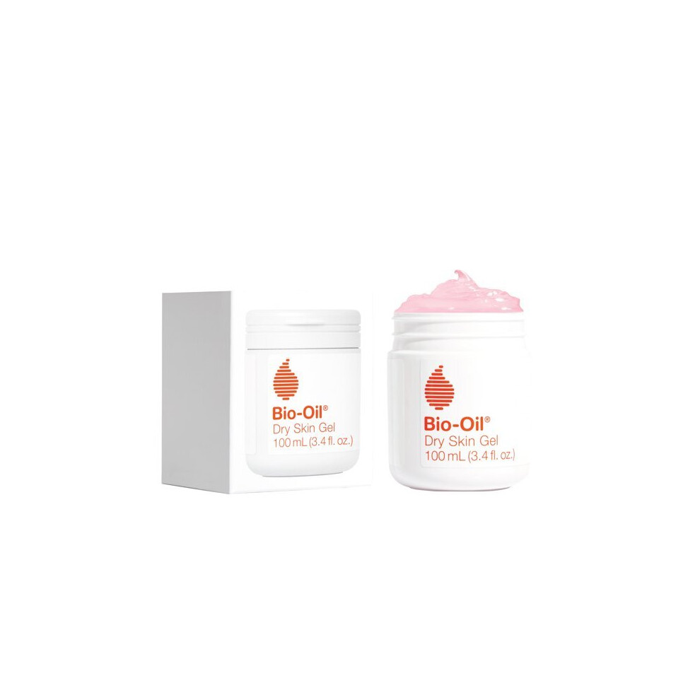 Bio-Oil Dry Skin Gel w/ Soothing Emollients & Vitamin B3, Non-Comedogenic, 3.4 oz