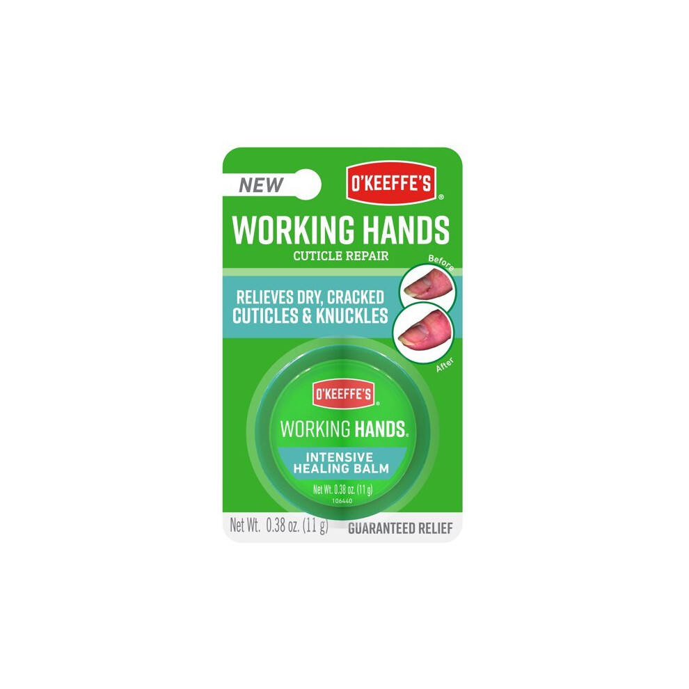 O'keeffe's Working Hands Intesive Healing Balm Cream Jar 0.38 ounces