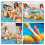 4 Pack Pool Fighting Floating Swimming Game Toy Inflatable Gladiator 6