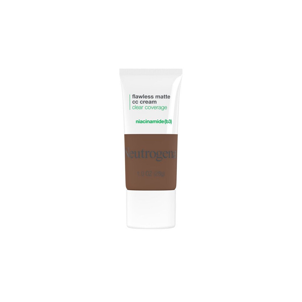 Neutrogena Clear Coverage Flawless Matte CC Cream, Truffle 9.5, 1 oz