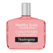 Neutrogena Exfoliating Healthy Scalp Clarify & Shine Conditioner for Oily Hair and Scalp Anti-Residue Conditioner with Pink Grapefruit Paraben & Ph