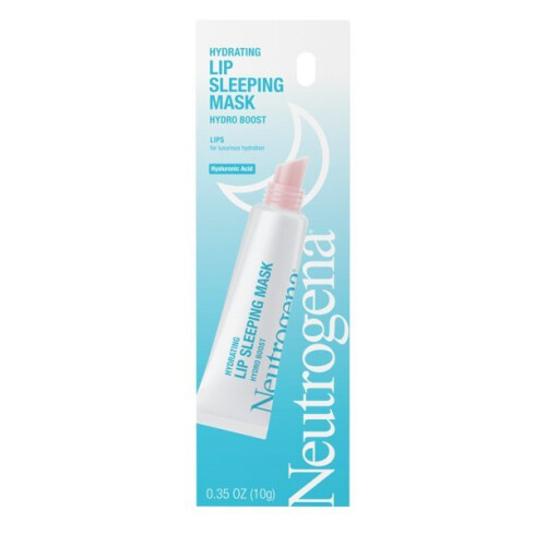 Neutrogena Neutrogena Hydro Boost Hydrating Clear Lip Sleeping Mask Tube, 0.35 oz