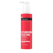 Neutrogena Testure ostinata per il detergente per acne quotidiano per il lavaggio dell'acido salicilico Wash + glicolico e poliidrossi acidi privi di