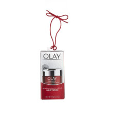 Olay Regenerist Micro-Sculpting Mini Face Moisturizer, Holiday Ornament, 0.5 oz