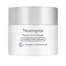 Neutrogena Retinol + C-vitamiinin korjaava voide, nopea sävyä korjaava kasvo- ja kaulavoide hyaluronihapolla tummille pisteille hienoja juonteita ja