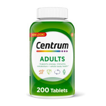 Centrum, Multivitamines Adultes, 200 Comprimés