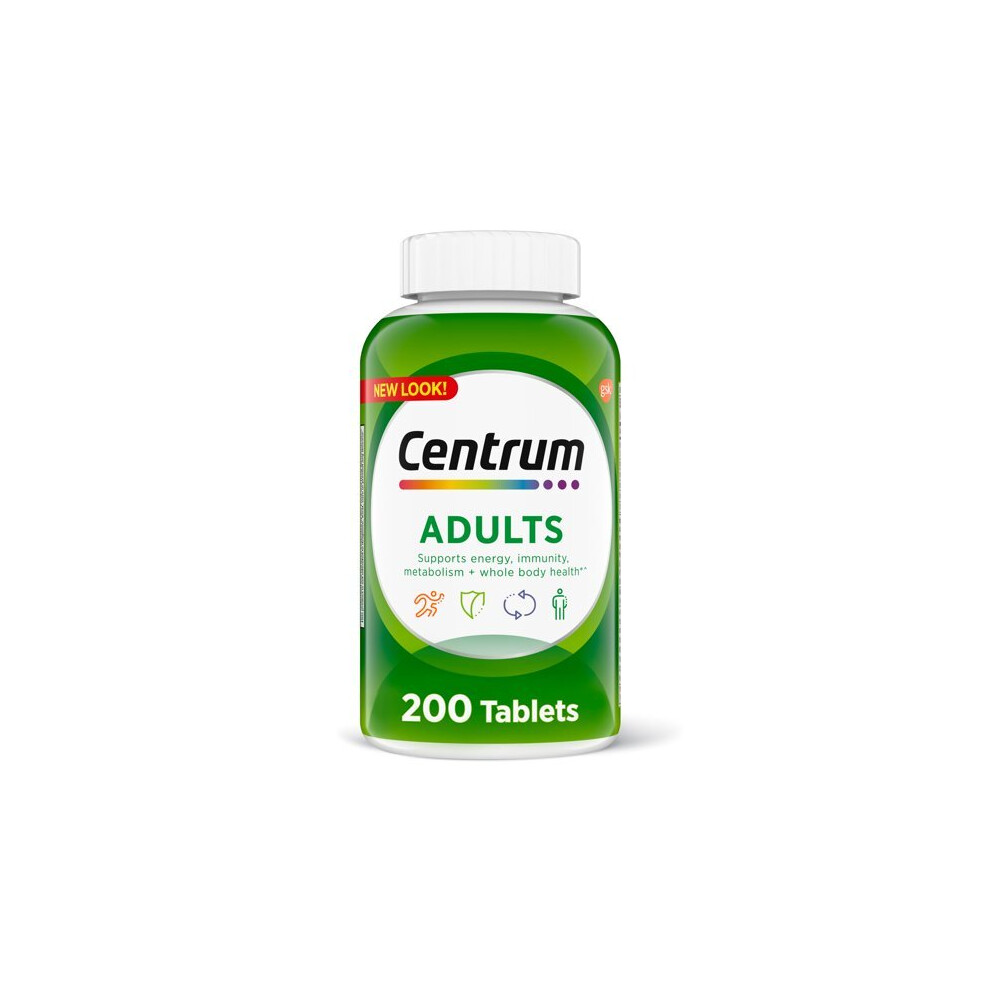 Centrum Adult Multivitamins Multivitamin/Multimineral Supplement, 200 Ct