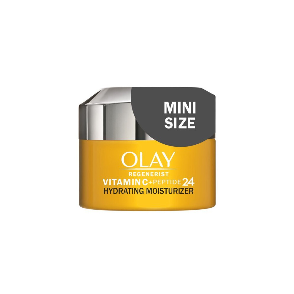 Olay Regenerist Vitamin C + Peptide 24 Face Moisturizer, Trial Size, 0.5 Oz Cream