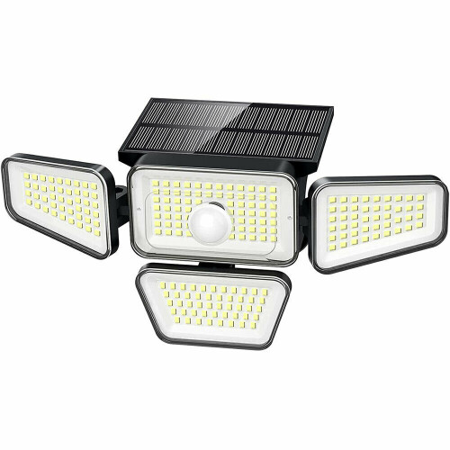 CZHONG-270LEDs 4 κεφάλι ηλιακά φώτα ασφαλείας εξωτερικά φώτα τοίχου αισθητήρα κίνησης 1