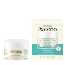 Aveeno Calm + Restore Oat Gel Hidratante Facial para Pele Sensvel Creme Gel Leve e Calmante de Absoro Rpida Hidratante Facial com Prebitico