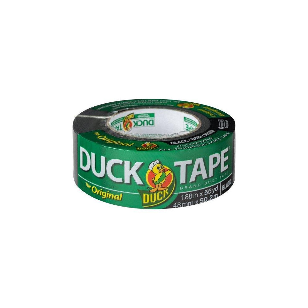 The Original Duck Tape Brand 1.88 In X 55 Yd Black Duct Tape 075353319239