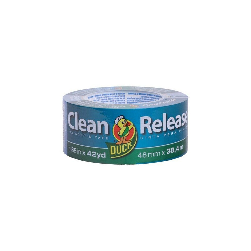 Duck Clean Release 1.88 In. X 42 Yd. Blue Painter's Tape 075353136584