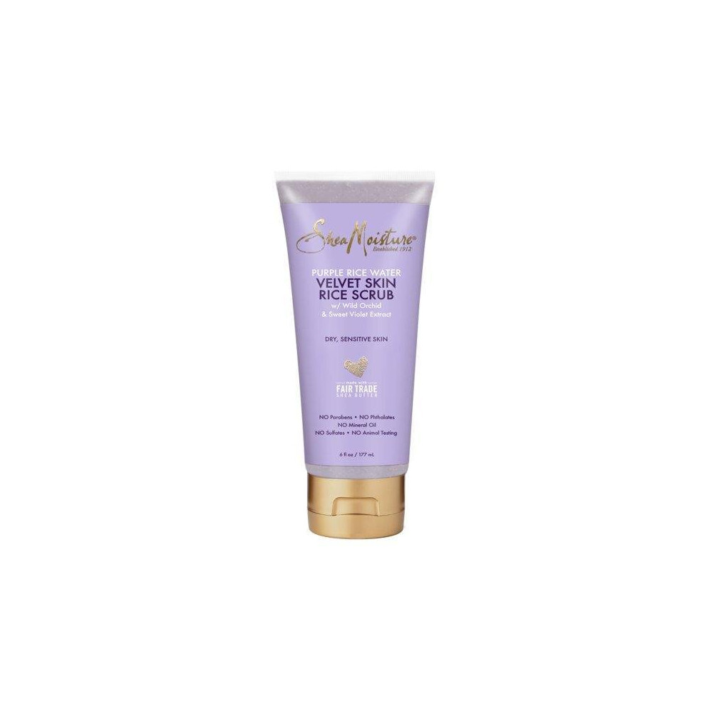 Shea Moisture Purple Sheamoisture Rice Water Velvet Skin Rice Scrub 6 Oz