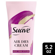 Suave Pink Heat Free Styler Air Dry Styling Cream, 5.6 oz