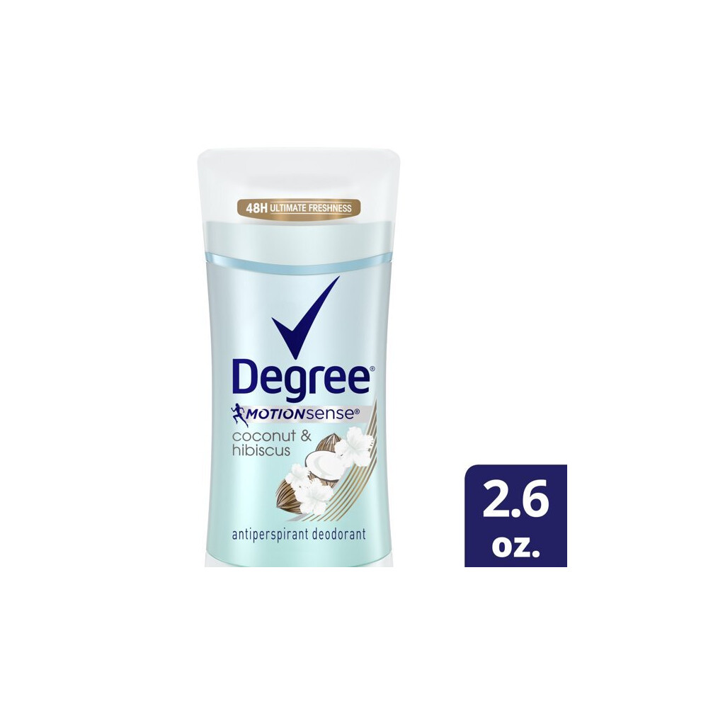 Degree Antiperspirant Deodorant Coconut & Hibiscus, 2.6 Oz.